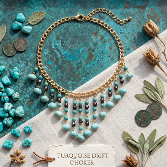 Turquoise Stones Maala
