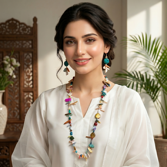 Gemstones Long Maala
