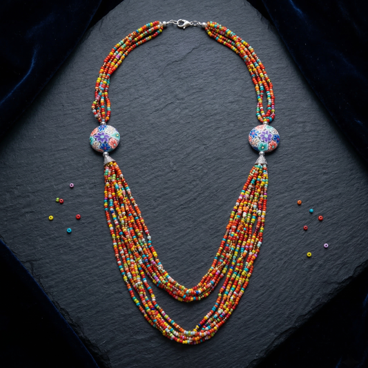 Multi Colored Maala