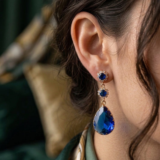 Blue Earrings