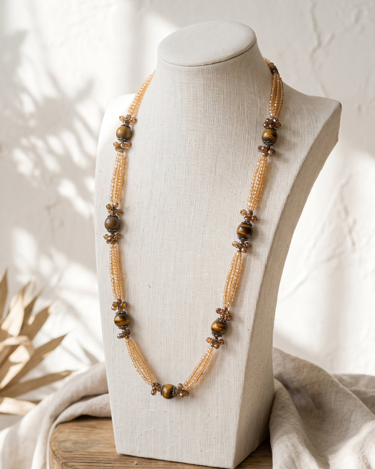 Tiger Eye Stones Maala