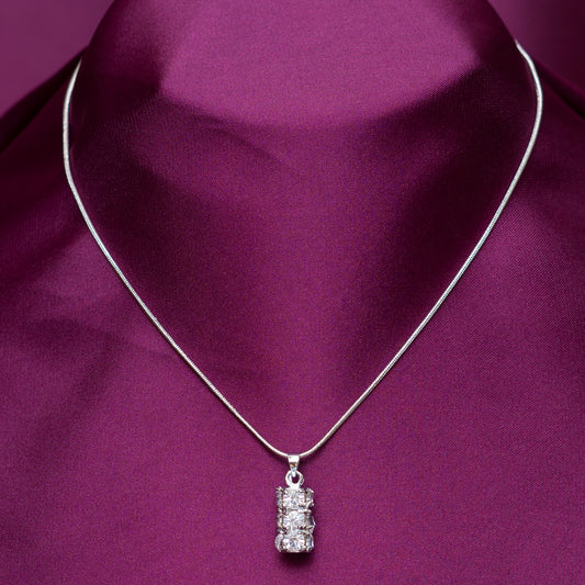 Long Crystal Pendant