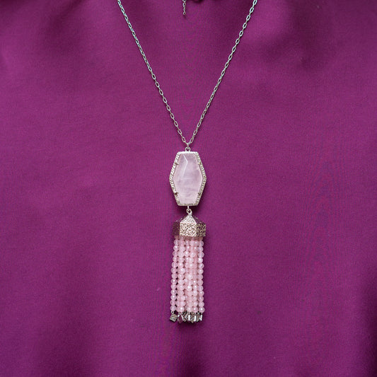 Pink Stone Maala