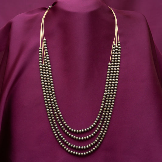Polished Sea Pearls Maala