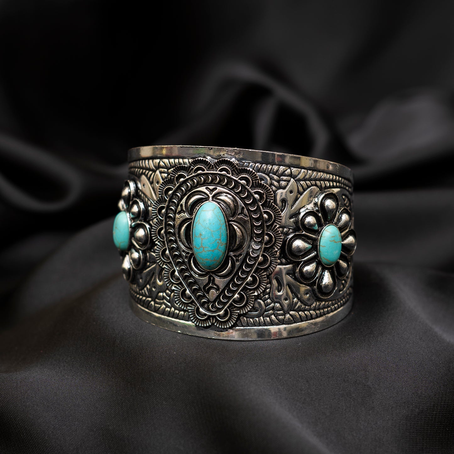Antique Silver Cuff Bracelet