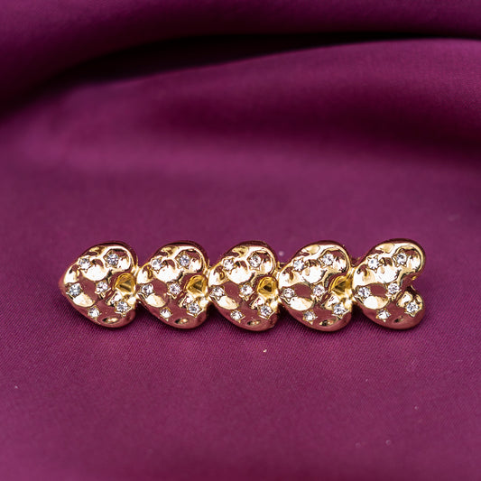 Steel Golden Hair Pin